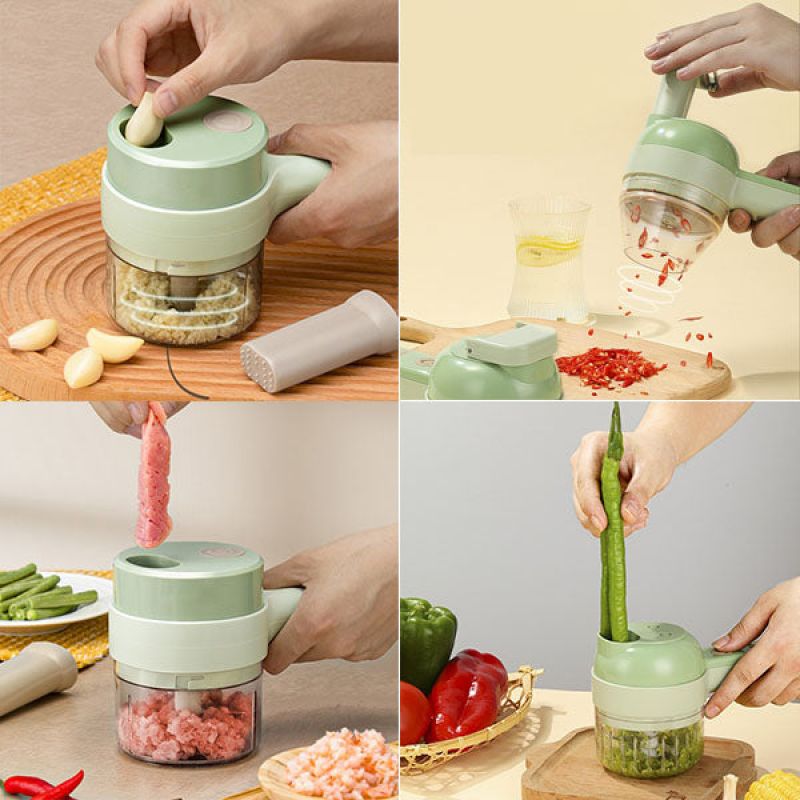 4 in1 Multifunctional Electric Vegetable Chopper⚡