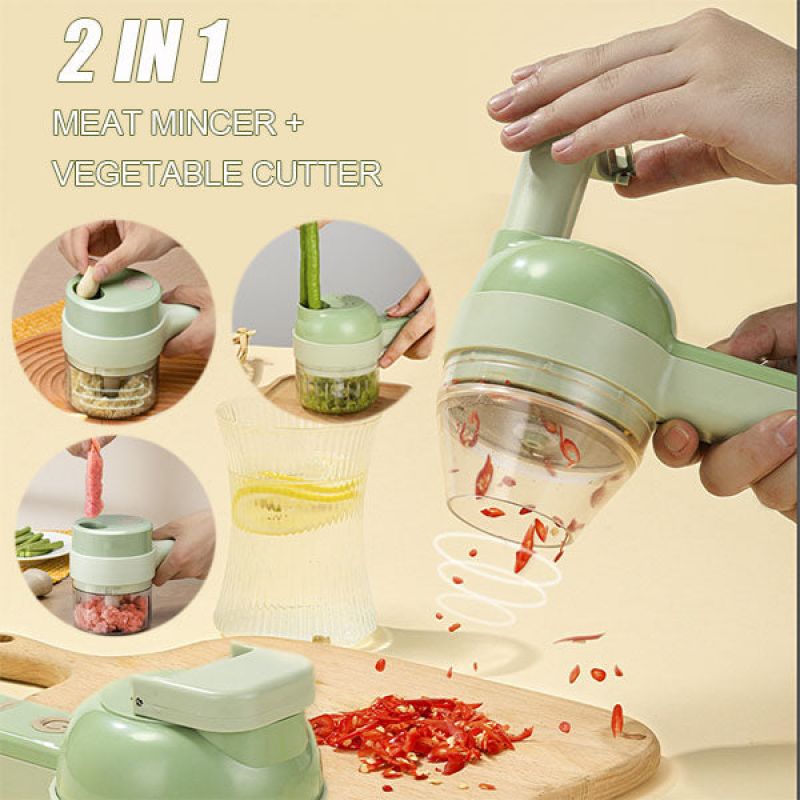 4 in1 Multifunctional Electric Vegetable Chopper⚡