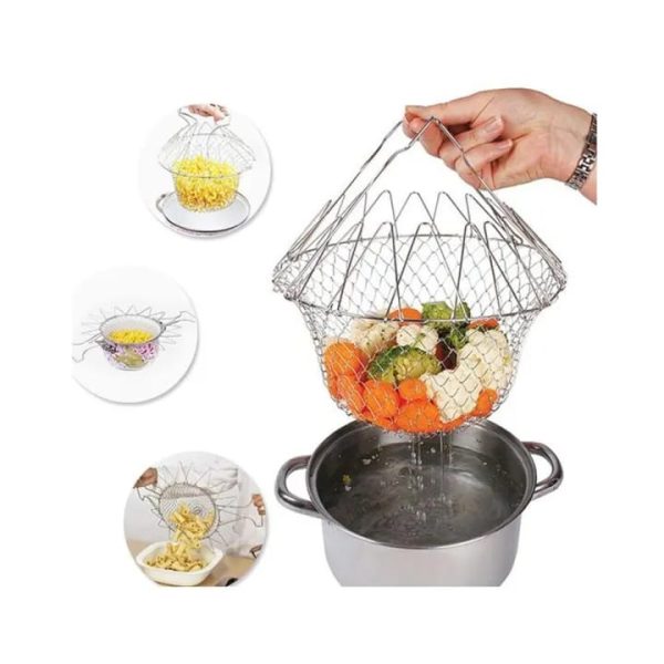 Foldable Cooking Chef Basket⚡