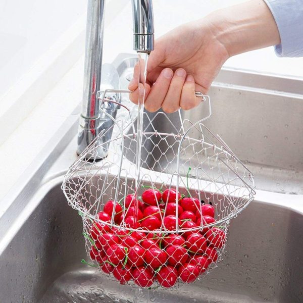 Foldable Cooking Chef Basket⚡