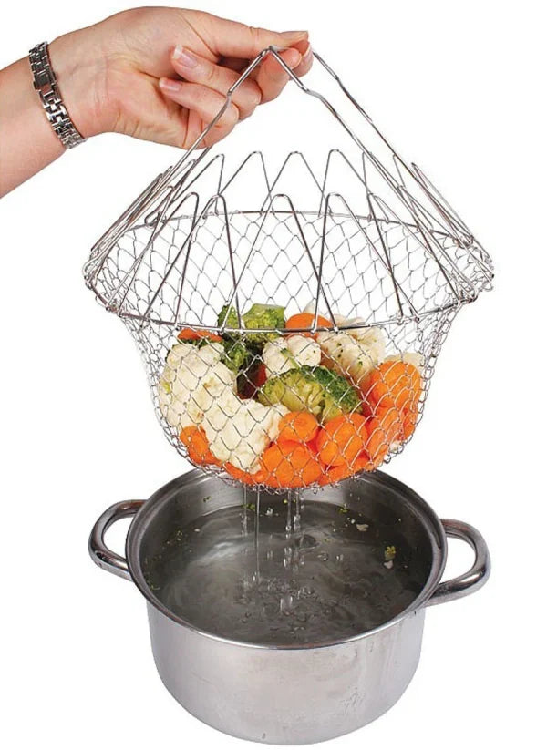 Foldable Cooking Chef Basket⚡