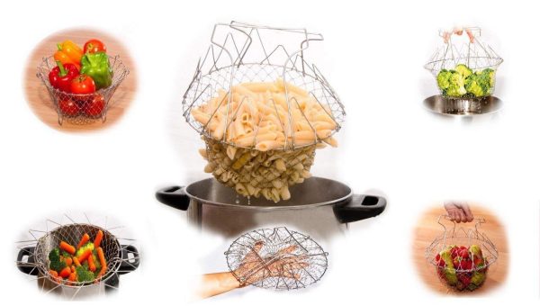 Foldable Cooking Chef Basket⚡